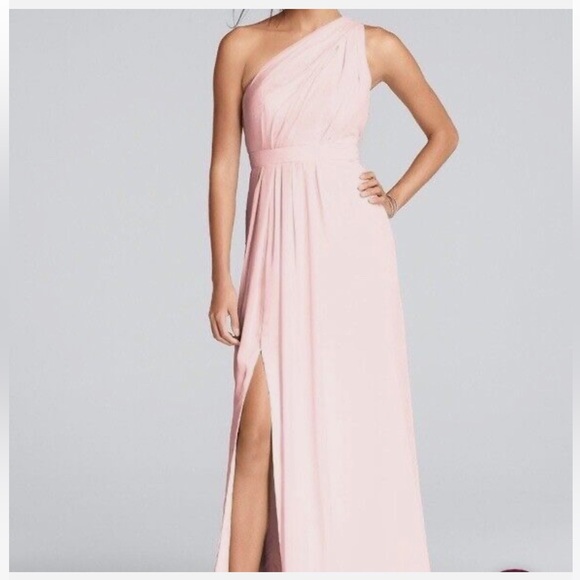 David’s Bridal One-Shoulder - Picture 2 of 4